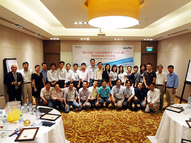 Be-live Our Service Culture – Sony (ngày 22 & 23-08-2013)